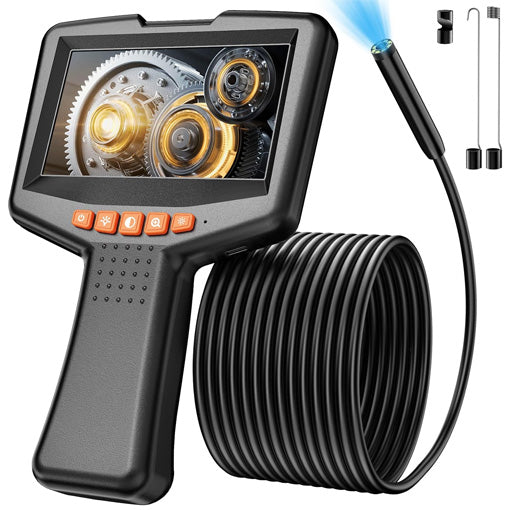4.3" Dual-Lens Inspection Borescope Camera