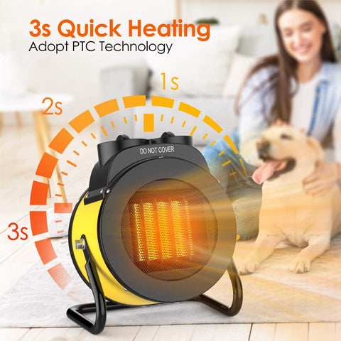 1500W/750W Portable Electric Heater