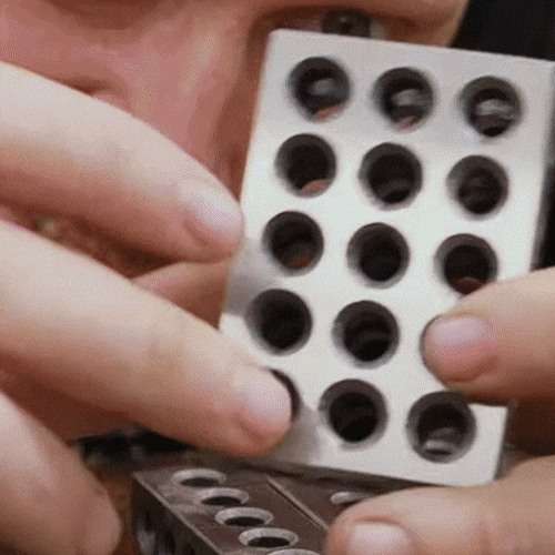 1-2-3 Parallel Blocks Set with 23 Holes