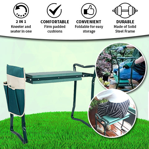 2-in-1 Garden Kneeler and Seat