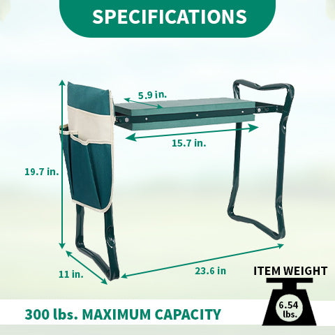 2-in-1 Garden Kneeler and Seat