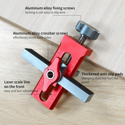 2-in-1 Adjustable Cabinet Door Installation Positioner
