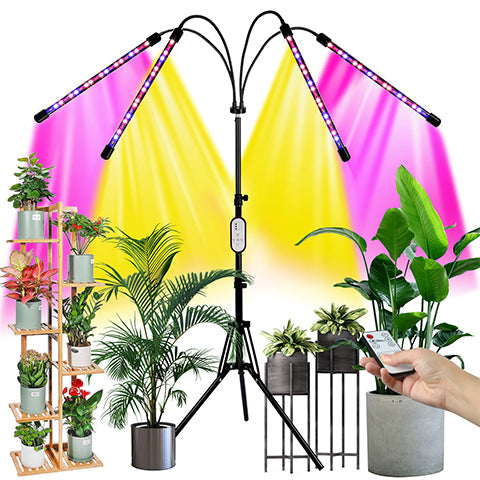 4-Head Dimmable UV Grow Light