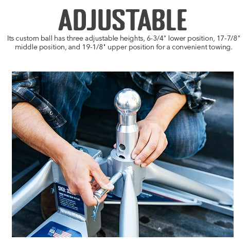 5th Wheel Tow Hitch Adapter