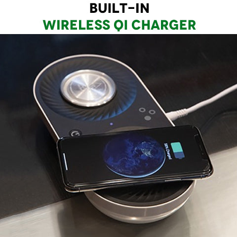 3-in-1 Wireless Charging Dock with Mug Warmer/Cooler
