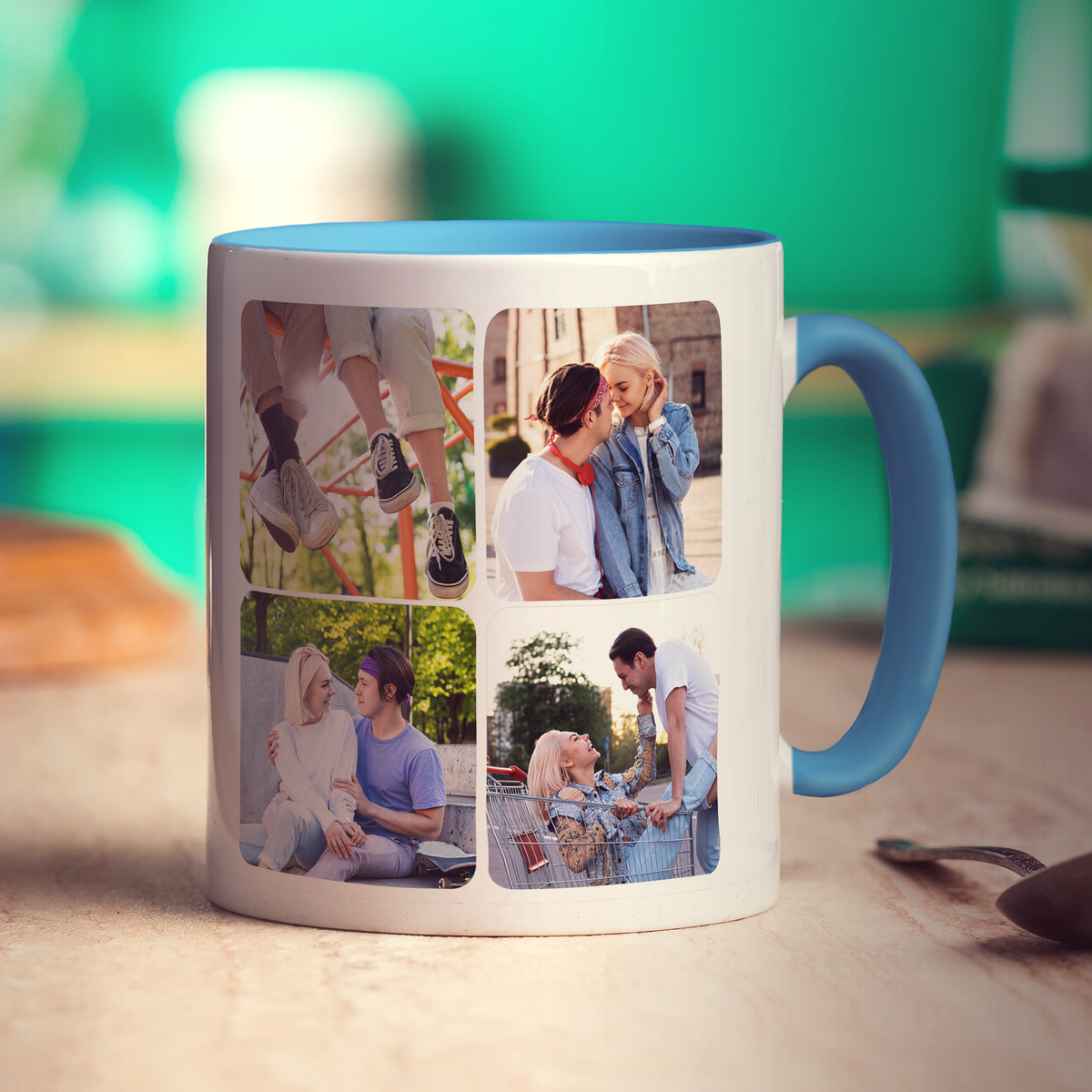 Collage Mug with 8 Photos
