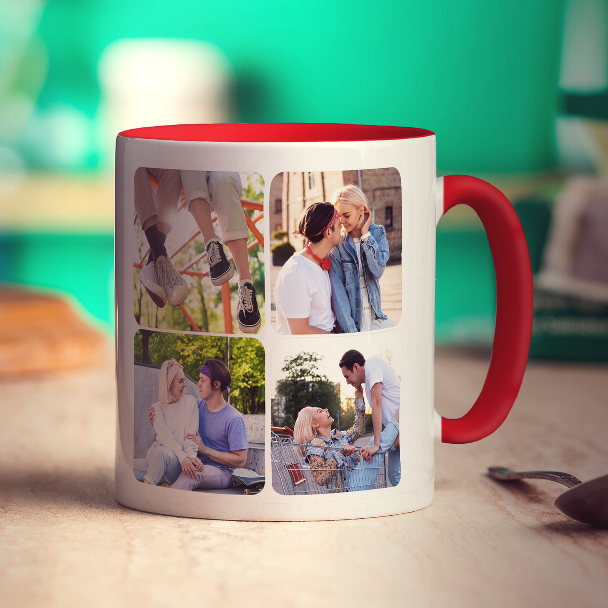 Collage Mug with 8 Photos