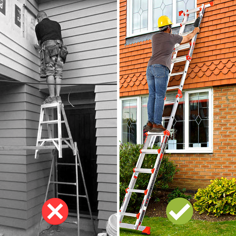 A-Frame Anti-Slip Multi-Position Ladder