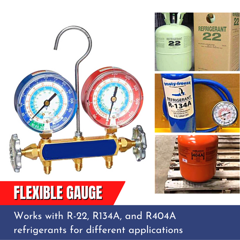 2-Way Manifold Gauge Set