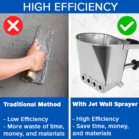 6 Bar Jet Wall Stucco and Cement Sprayer