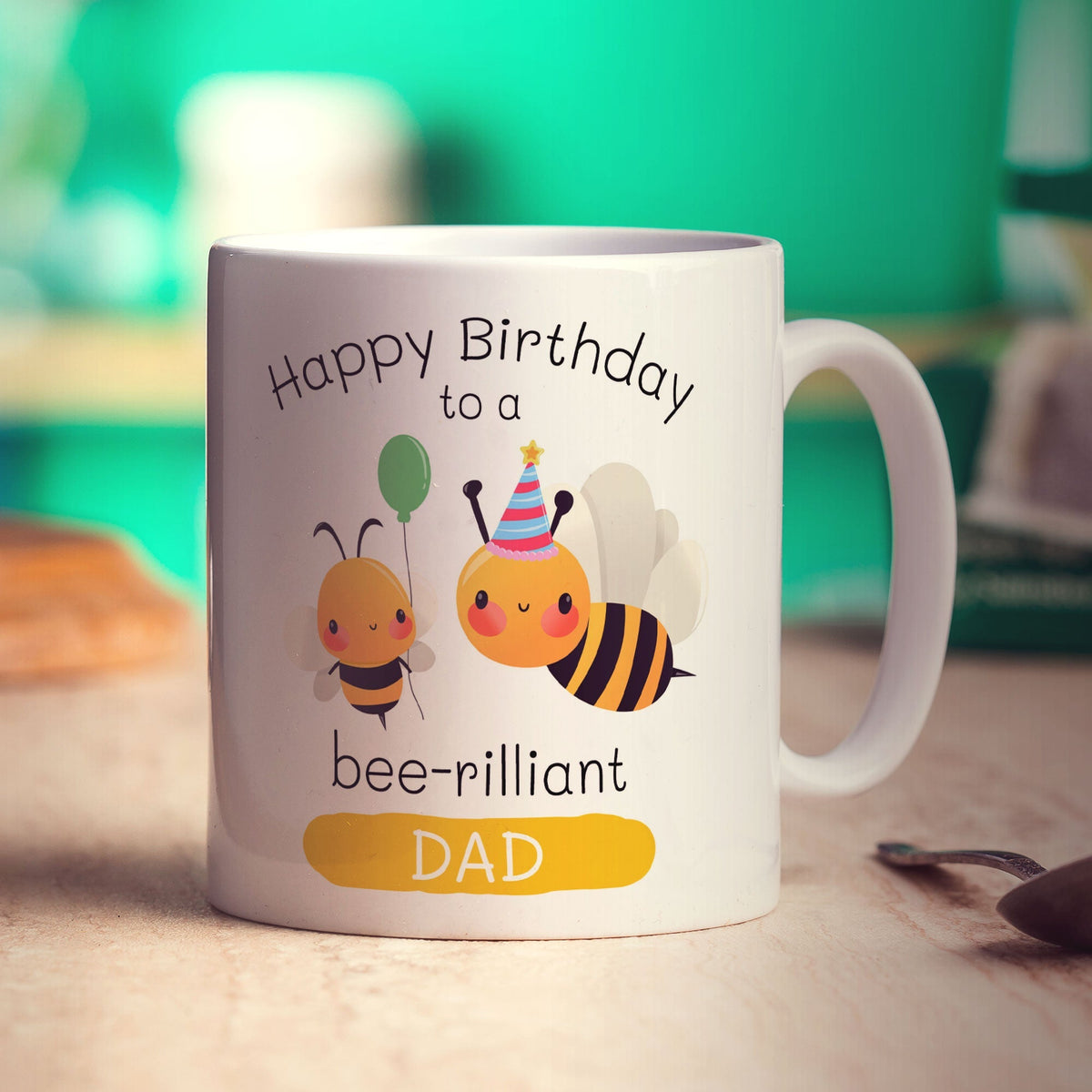 Bee-Rilliant Dad Birthday Mug