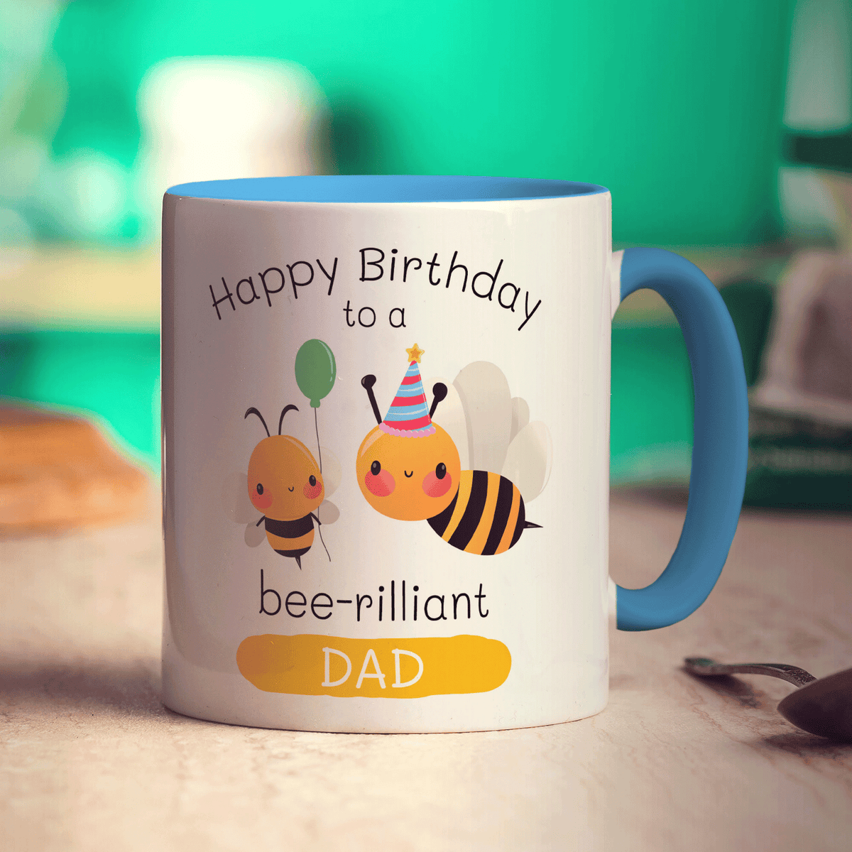 Bee-Rilliant Dad Birthday Mug