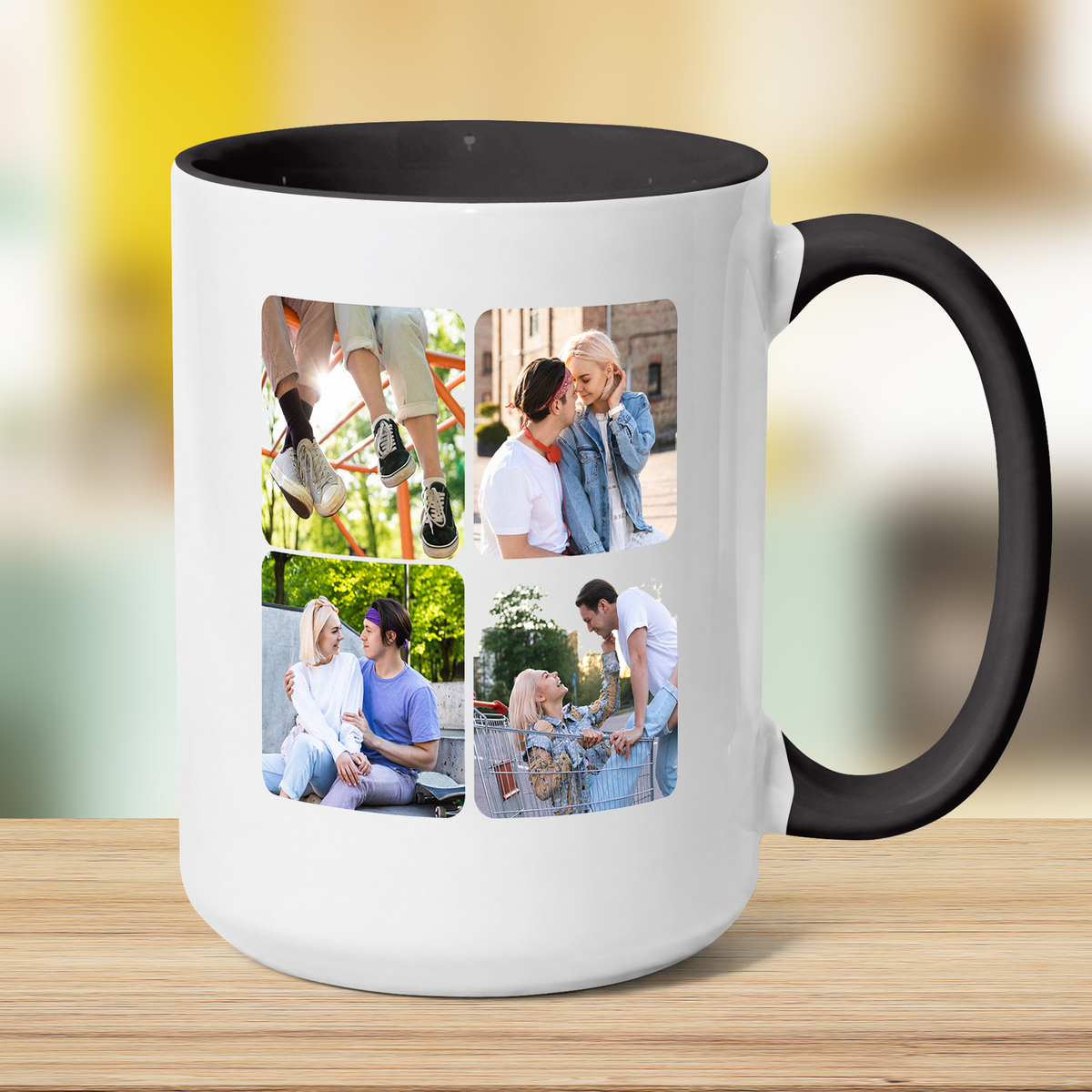 Collage Mug with 8 Photos