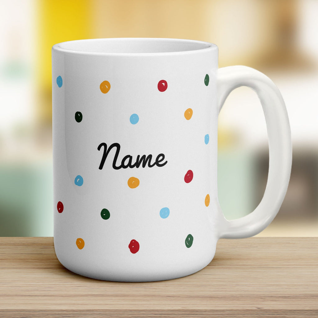 Dotty Name Mug