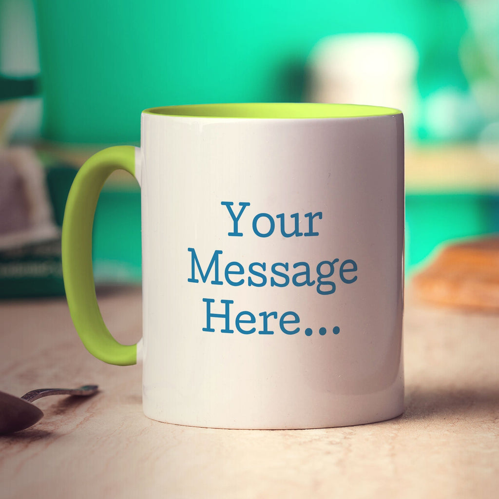 Personalised Message Mug