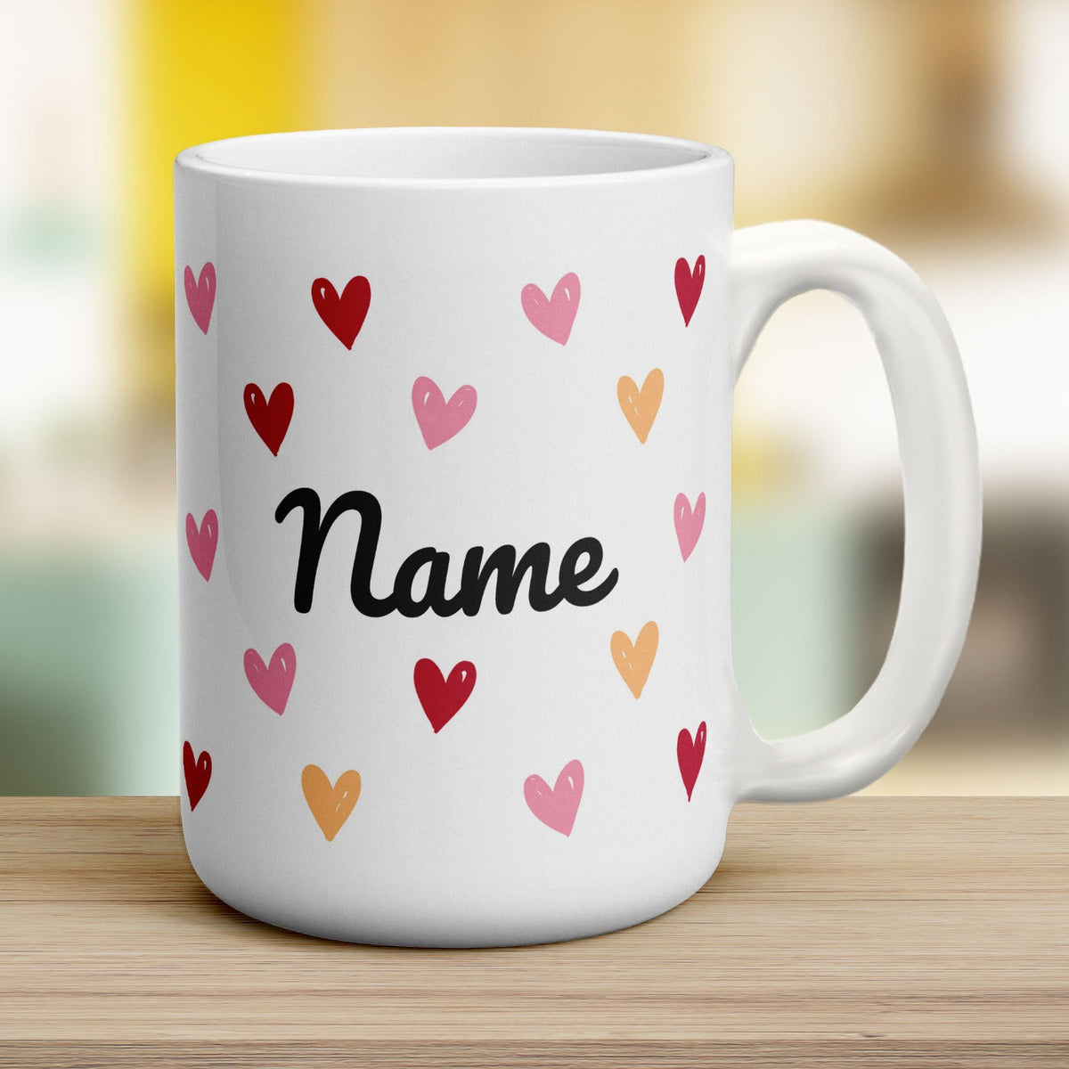 Heart Name Mug