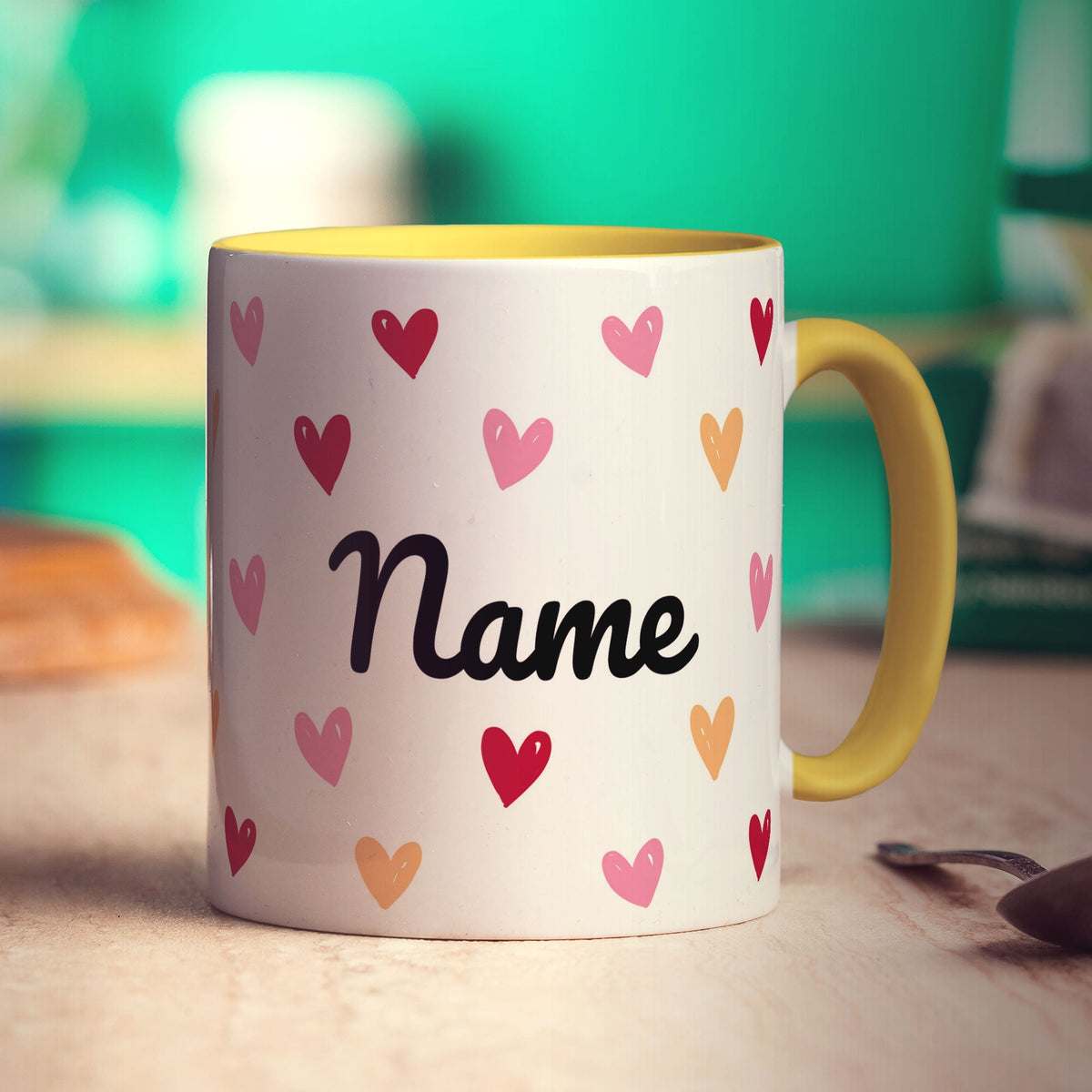 Heart Name Mug