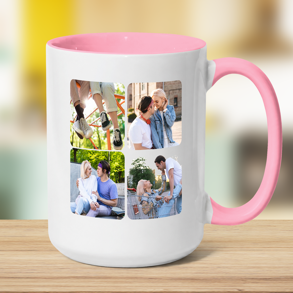 Collage Mug with 8 Photos